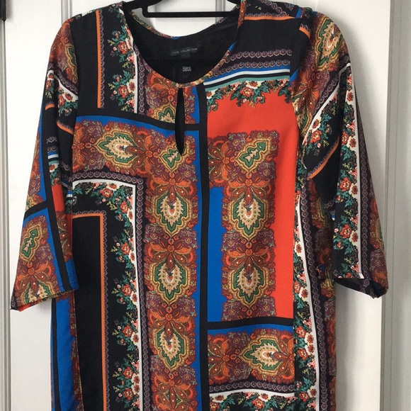 Dresses & Skirts - Patterned dress with lining